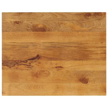 Vidaxl Ploča stola 90x80x3,8 cm Pravokutna Masivno drvo manga
