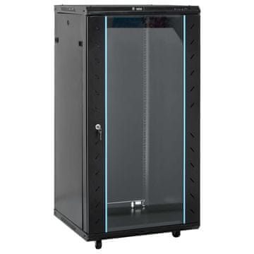 Vidaxl Serverski ormar s kotačima, 22U, 19", IP20, 60x60x120 cm