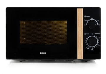Domo DO2820 mikrovalna pećnica, 20 l, 700 W, crna