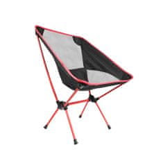 Aga Sklopiva kamping stolica DS714 Crvena