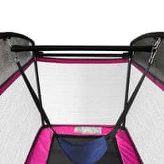Aga Pravokutna trampolina 122x183 cm Ružičasta