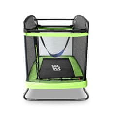 Aga Pravokutna trampolina 122x183 cm Svijetlo zelena