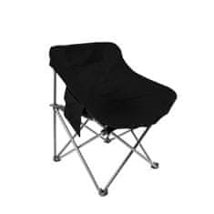 Aga Sklopiva kamping stolica DS715 Crna