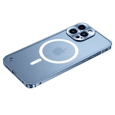 Symfony metalni magnetski Magsafe zaštitni poklopac za Apple iPhone 15, plavi