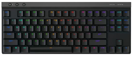 Logitech G515 LIGHTSPEED TKL tipkovnica, bežična, crna (920-012538)