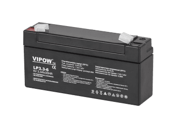 slomart Akumulator GEL Vipow 6V 3.3Ah, bez održavanja