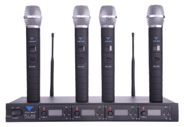 slomart PUL PLL-400 UHF 4-kanalni mikrofonski sustav (4 ručna mikrofona)