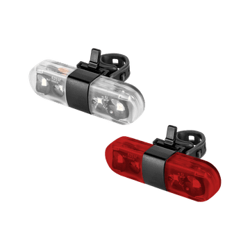 Rebel LED USB stražnje prednje svjetlo za bicikl 2 kom.