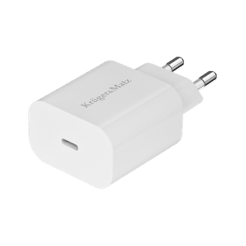 slomart Punjač Kruger&Matz USB-C, Power Delivery 18W