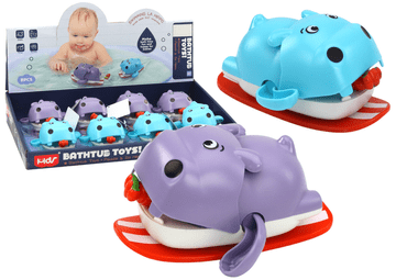 slomart LEAN TOYS Igračka za kupanje, plutajući hipo na dasci