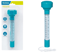 slomart Bestway 58072 plutajući termometar za bazen, plavi