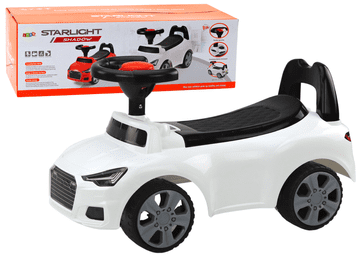 Automobil s naslonom QX-3396 Kutija za pohranu trube, bijela