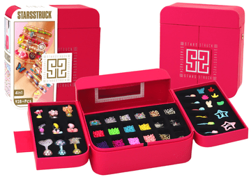 slomart LEAN TOYS Set za izradu nakita u kutijici, Privjesci, Kopče
