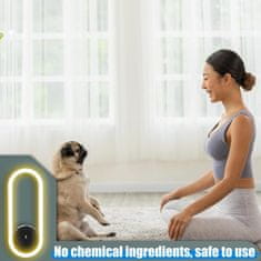 HOME & MARKER® Ultrazvučni odganjalac komaraca, LED svjetlo za spavanje, bez zračenja, protiv insekata, crni | ANTIMOSI