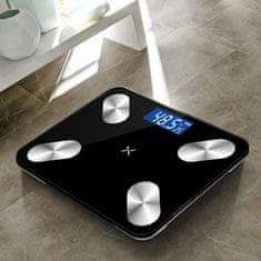 SOLFIT® Pametna analitička vaga s Bluetooth povezivanjem i mobilnom aplikacijom za praćenje težine | DATASCALE