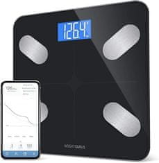 SOLFIT® Pametna analitička vaga s Bluetooth povezivanjem i mobilnom aplikacijom za praćenje težine | DATASCALE