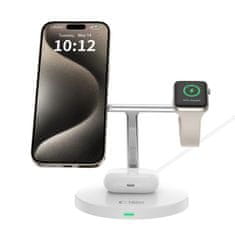 Tech-protect A35 MagSafe bežični punjač za telefon / AirPods / Apple Watch, bijela