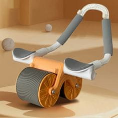 SOLFIT® Trbušni roler s automatskim povratom, ab roller za kućni trening, jačanje trbuha i leđa | COREFIT