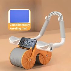 SOLFIT® Trbušni roler s automatskim povratom, ab roller za kućni trening, jačanje trbuha i leđa | COREFIT