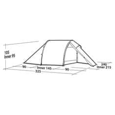 Easy Camp Vega 300 Compact šator, plava