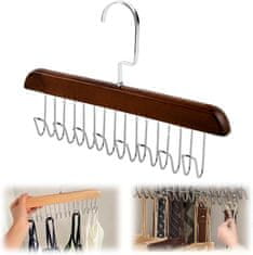HOME & MARKER® Organizator za grudnjake i kravate s 8 kukica (2 kom) – vješalica za ormar | OCTAHANGER