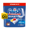 Finish Quantum All in 1 kapsule za perilicu posuđa Lemon Sparkle, 120 kom