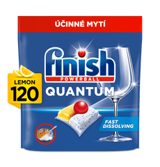 Quantum All in 1 kapsule za perilicu posuđa Lemon Sparkle, 120 kom