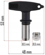 Powermat Univerzalni set mlaznica za airless pištolje 621