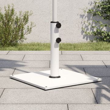 Vidaxl Podnožje suncobrana za šipke Ø32/38/48 mm, 17 kg, kvadratno