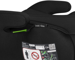 Lionelo autosjedalica LUUK I-SIZE crna