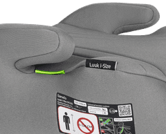 Lionelo autosjedalica LUUK I-SIZE siva