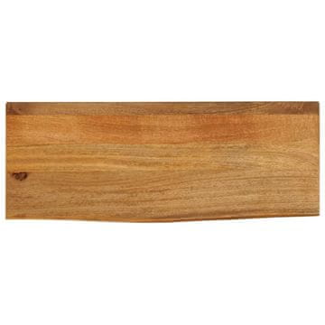 Vidaxl Ploča stola s prirodnim rubom 90x40x3,8 cm Drvo manga