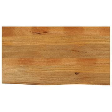 Vidaxl Ploča stola s prirodnim rubom 110x60x2,5 cm Drvo manga