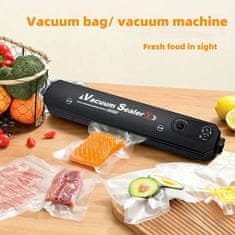 HOME & MARKER® Aparat za vakuumiranje hrane, očuvanje svježine, univerzalan vacuum sealer | PROVACUUMSEALER