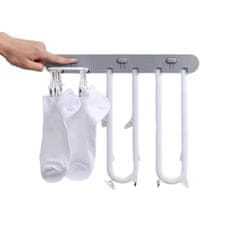 HOME & MARKER® Sklopivo zidno sušilo za rublje, prijenosno i kompaktno, za balkon i unutarnju upotrebu | VENTIDRY