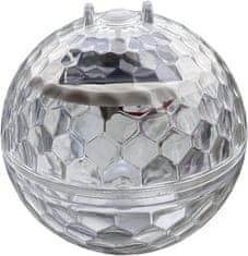 HOME & MARKER® Plutajuća solarna disko LED svjetiljka za bazen, šarena rasvjeta za zabavu | DISCOGLO