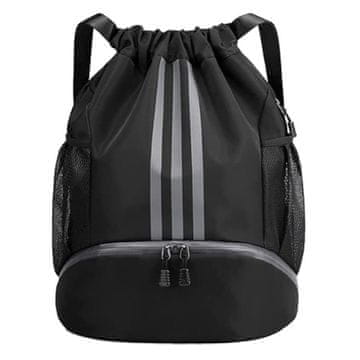 VIVVA® Sportski ruksak s više pretinaca, vodootporan, predal za cipele (31 x 15 x 42 cm) | STRIPEBACK