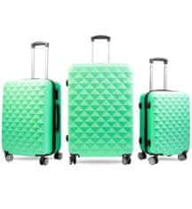 Aga Travel Set putnih kofera MR4655 Tirkizna