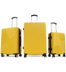Aga Travel Set putnih kofera MR4654 Svijetlo narančasta
