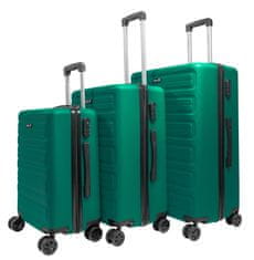 Aga Travel Set putnih kofera MR4657 Tamno zelena