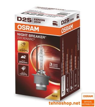 Osram XENON ŽARULJA D2S 66240XN2 XENARC NIGHT BREAKER 220 35W P32d-2 FS1