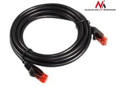 Maclean Kabel patchcord UTP Maclean, utikač-utikač, Cat6, 20m, crni, MCTV-741