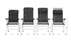 Outwell Melville stolica, crna