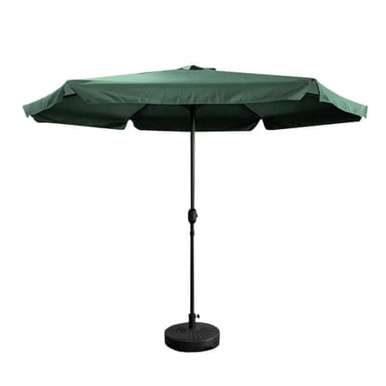Aga Vrtni suncobran 300 cm MR2027 Tamnozeleni
