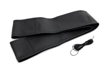 slomart AMiO Kožna navlaka za volan s vezicama L (41-43 cm)