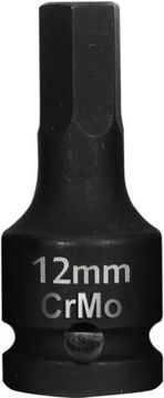 slomart Proline Udarna bit nasadni ključ 1/2" hex 17mm, L=60mm
