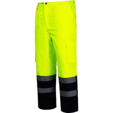 slomart Lahti Pro LP-SPODNIE-OCIEPLANE-ZOLTE-M termo radne hlače, žute, M