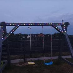 MG Garland RGB solarni lanac 50 LED 7m