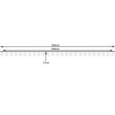 MG Garland RGB solarni lanac 50 LED 7m