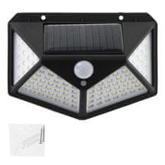 MG Wall Lamp solarna svjetiljka 100 LED, crno